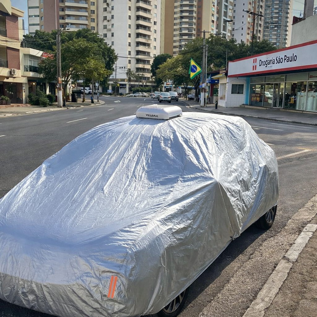 Produto funcionando no carro - cliente 1